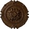 Ekena Millwork Southampton Ceiling Medallion, Hand-Painted Root Beer Crackle, 16 1/2"OD x 2 3/8"P CM16SORBC - alternate 1